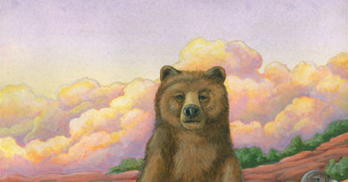 Cover Art for The Plateau: Final close up on bear