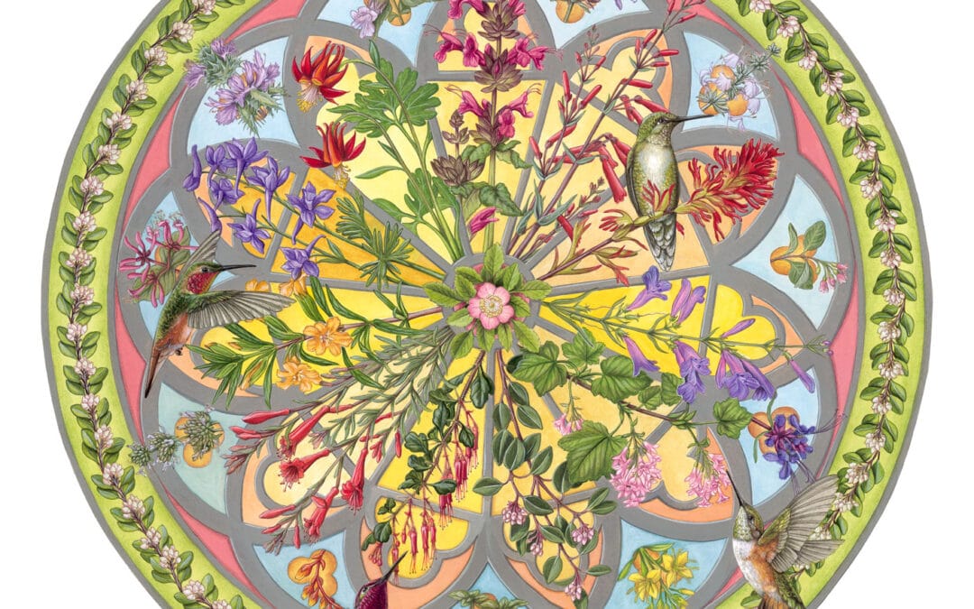 Floral Compass