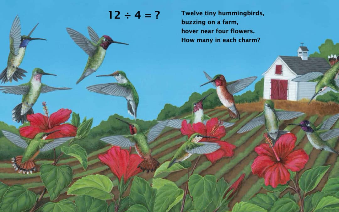 A charm of hummingbirds